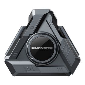 Real Wireless Bluetooth Headset TWS E-sports Cool (Color: Black)