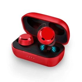 T280 Bluetooth Headset TWS Binaural Wireless 50 Mini (Color: Red)