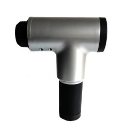 Deep Vibration Massage Gun Electric Relaxation (Option: Silver-UK)