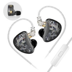 Twelve Unit Dynamic Iron Earphones With Tuning (Option: Gun ribbon microphone version)