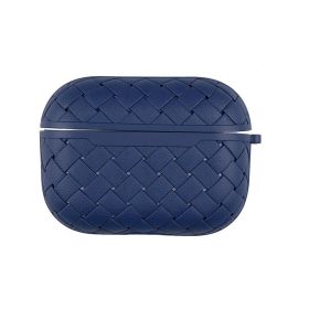 Heat Dissipation Woven Bluetooth Headset Earphone Case (Option: Sapphire Blue-Airpods 1 Or 2 Generation)