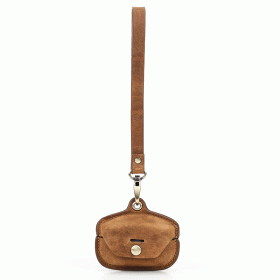 Applicable Earphone Sleeves Crazy Horse Leather Wireless Bluetooth Headset Protective Cover (Option: Sony Wf1000xm4 Brown)