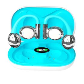 New Fashion Noise Reduction Headset (Option: YYK 880 White And Blue)