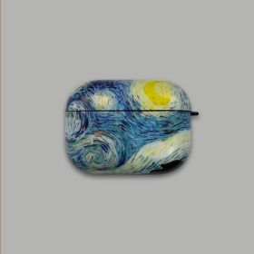 Van Gogh Starry Sky Art Oil Painting Protector (Option: Van Gogh starry sky-airpod pro)