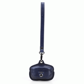 Applicable Earphone Sleeves Crazy Horse Leather Wireless Bluetooth Headset Protective Cover (Option: Sonywf 1000xm4 Blue)