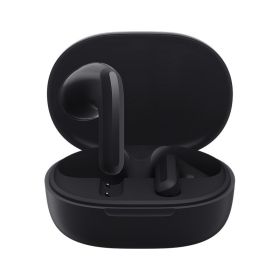 Bluetooth Headset Comfortable Half In-ear (Color: Black)