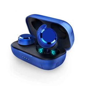 T280 Bluetooth Headset TWS Binaural Wireless 50 Mini (Color: Blue)