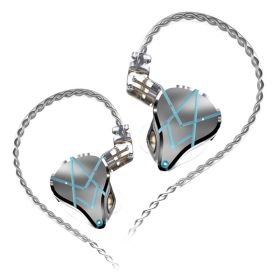In-ear Headphones Monitor-level Noise Reduction Headset With Microphone Drive-by-wire (Option: White Standard)
