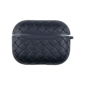 Heat Dissipation Woven Bluetooth Headset Earphone Case (Option: Black-AirPodsPro)