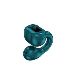 Non In-ear External Sound Clip-on Bluetooth Headset (Option: Single Ear Green-Boxed)